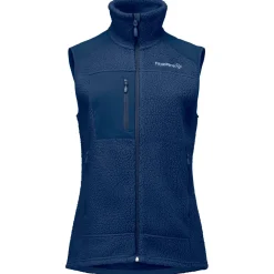 New Norrøna - Women's Trollveggen Warm3 Vest - Fleeceweste Wanderbekleidung|Westen