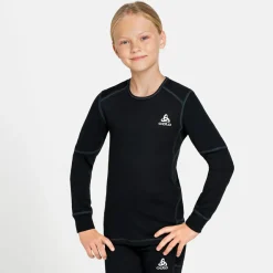 Sale - Kid's Base Layer Top Crew Neck L/S Active X-Warm - Kunstfaserunterwäsche Kinder Skibekleidung|Skiunterwäsche