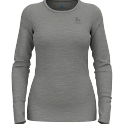 Odlo - Women's Baselayer Top Crew Neck L/S Merino 200 - Merinounterwäsche^ Skibekleidung|Merinounterwäsche