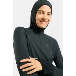 - Women's Mid Layer Hoody X-Alp - Laufshirt Laufbekleidung|Shirts, Hemden & Longsleeves