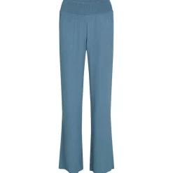 - Women's Johnny Smocked Waist Pants - Freizeithose Hosen|Alltagsbekleidung