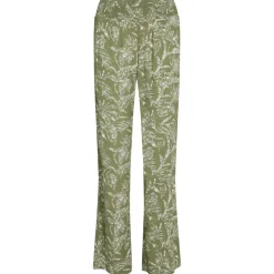 - Women's Johnny Smocked Waist Pants - Freizeithose Hosen|Alltagsbekleidung