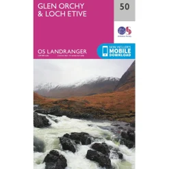 Ordnance Survey - Glen Orchy / Loch Etive L050 - Wanderkarte