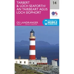New - Tarbert / Loch Seaforth L014 - Wanderkarte Wanderkarten