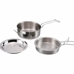 New - Edelstahlkochset snap-Pack - Topf Outdoor-Küche|Töpfe & Geschirr