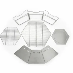 Discount - Grill- Und Feuerschale Hexagon - Grill Outdoor-Küche