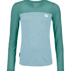 - Women's 150 Cool Logo L/S - Merinoshirt>Ortovox Discount