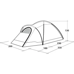 Hot - Cloud 3 - 3-Personen Zelt Zelte|3-Personen Zelte