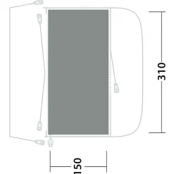 - Cozy Carpet Fresno - Zeltteppich>Outwell Hot