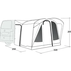 Outwell - Fresno - Busvorzelt^ Zelte