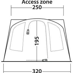 Outwell - Fresno - Busvorzelt^ Zelte