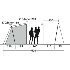 Best - Rockwell 6 - Gruppenzelt Zelte