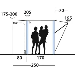Outwell - Santa Monica Air - Busvorzelt^ Zelte