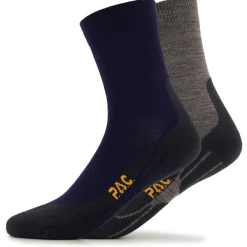 P.A.C. - Merino Wandersocken - 2 Paar - Wandersocken