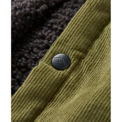 Passenger - Kodiak 2.0 Sherpa Lined Cord Overshirt - Hemd