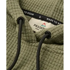- Point Grid Recycled Fleece Hoodie - Hoodie>Passenger Clearance