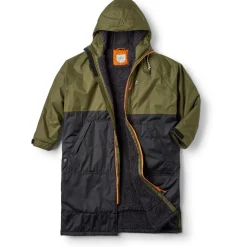 Sale - Waves Recycled Sherpa Lined Changing Robe - Surf Poncho Bademode