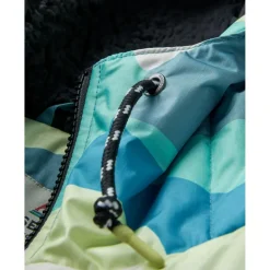 Sale - Waves Recycled Sherpa Lined Changing Robe - Surf Poncho Bademode