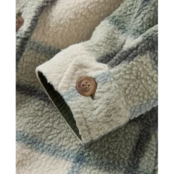 Passenger - Women's Cloudy Recycled Sherpa Fleece Shirt - Fleecejacke^ Alltagsbekleidung|Jacken