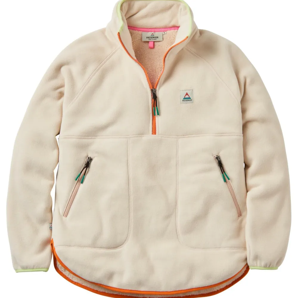 - Women's Folksy Recycled Sherpa Fleece - Fleecepullover>Passenger Discount