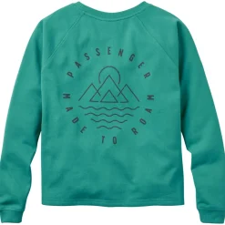 Passenger - Women's Remote Recycled Cotton Sweatshirt - Longsleeve