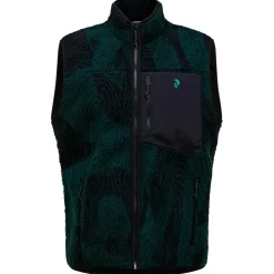 Outlet - Graphic Pile Vest - Fleeceweste Trekkingbekleidung|Wanderbekleidung