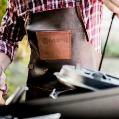 Petromax - Büffelleder-Schürze mit gekreuztem Rückenband - Schürze^ Outdoor-Küche|Töpfe & Geschirr