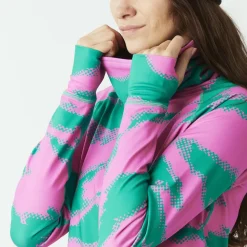 Picture - Women's Pagaya Printed High Fleece - Longsleeve