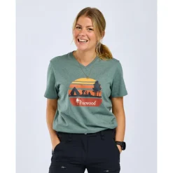 New - Women's Finnveden Recycled Outdoor T-Shirt - T-Shirt Wanderbekleidung|T-Shirts
