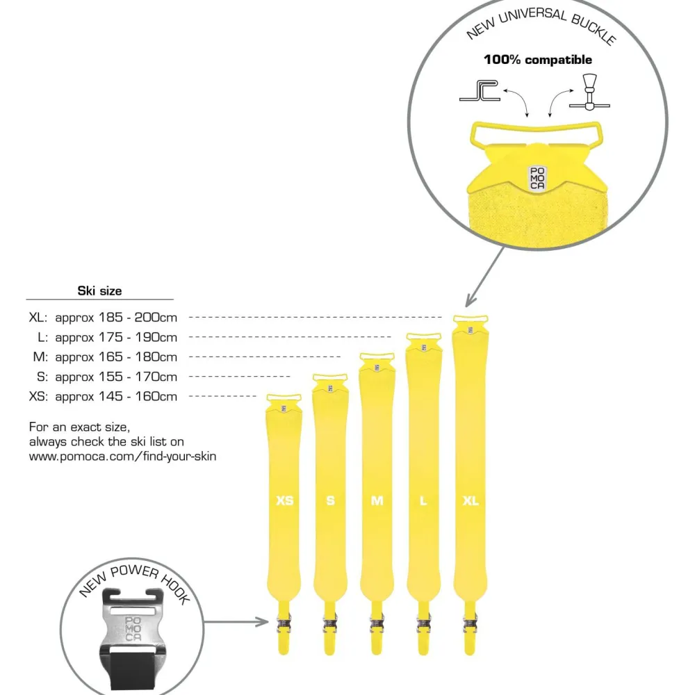 Pomoca - Tour Explore - Ready2Climb 100 - Skifelle