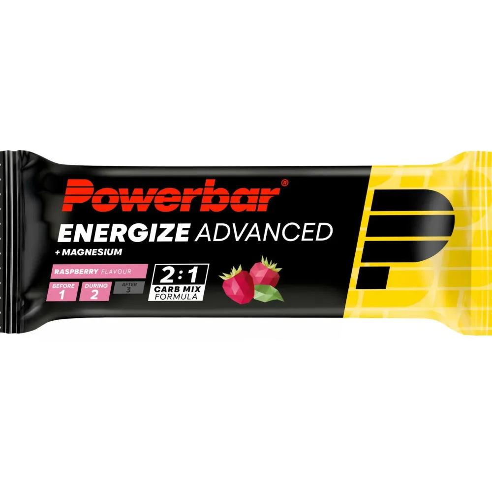 Clearance - Energize Advanced Raspberry - Energieriegel Riegel|Outdoor Lebensmittel