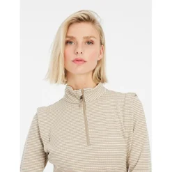 - Women's PRTIvory 1/4 Zip Active Top - Pullover><noscript><img width=