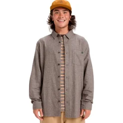 Quiksilver - Motherfly Heather L/S Shirt - Hemd