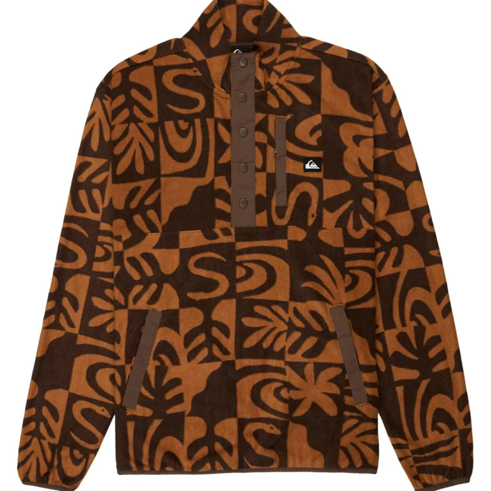 Quiksilver - No Destination Half Snap - Fleecepullover^ Pullover & Hoodies|Alltagsbekleidung