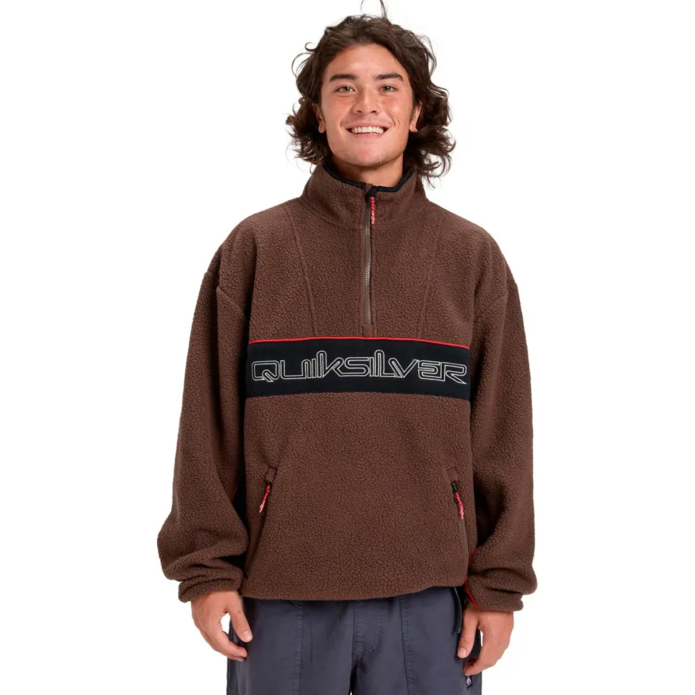 Quiksilver - Omni Sherpa Half-Zip - Fleecepullover^ Pullover & Hoodies|Alltagsbekleidung