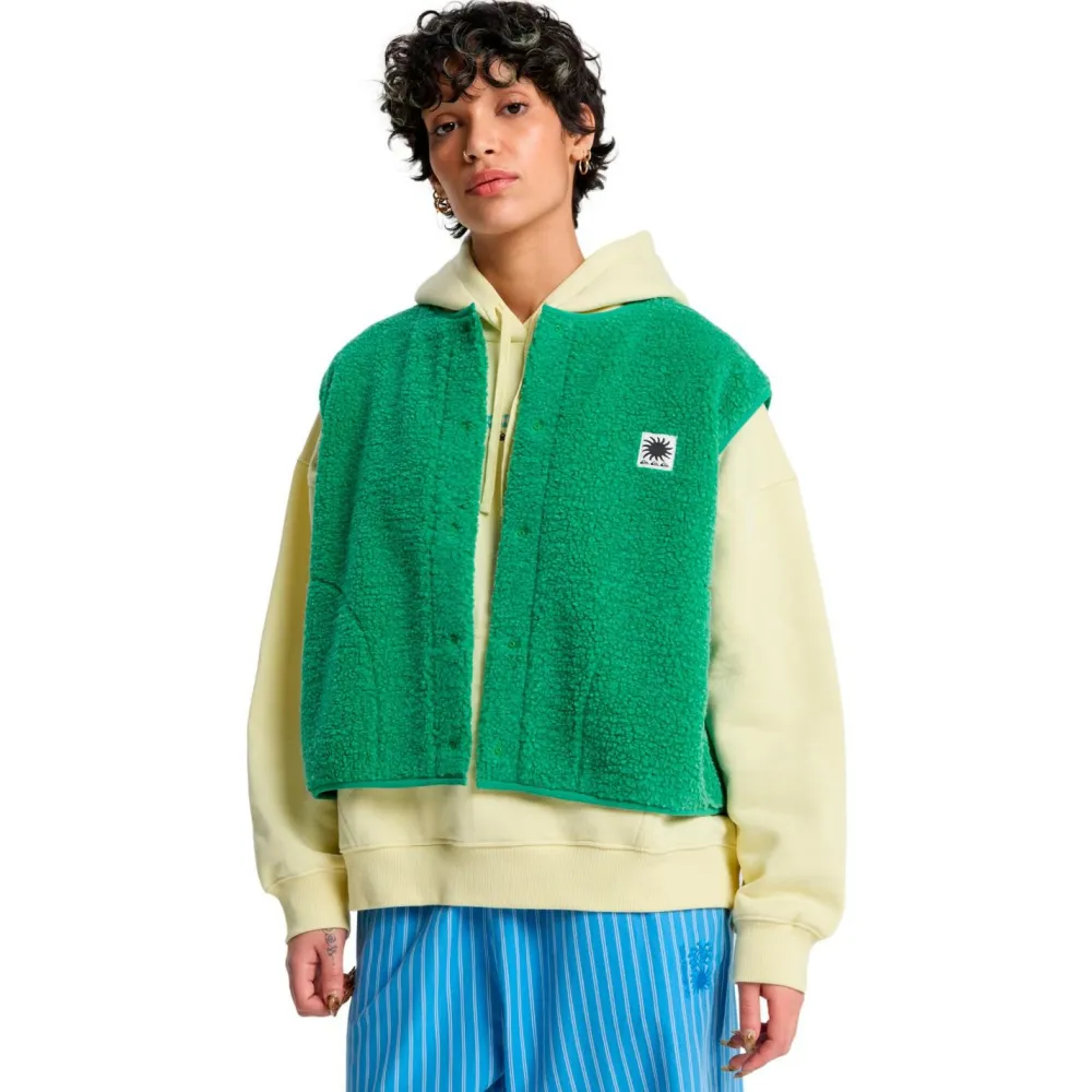 - Women's Cropped Vest - Fleeceweste>Quiksilver Discount