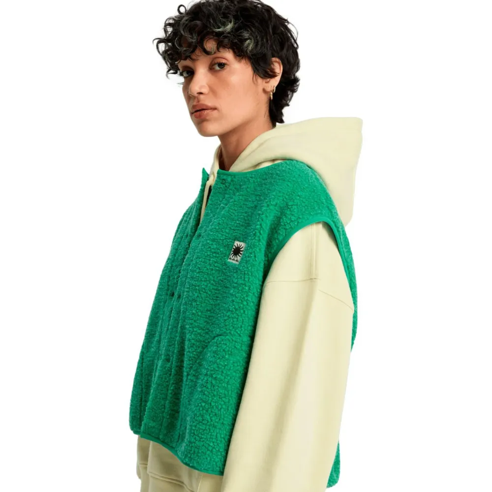 - Women's Cropped Vest - Fleeceweste>Quiksilver Discount