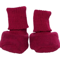 - Kid's Fleecepuschen - Hüttenschuhe Kinder Merinosocken|Hüttenschuhe