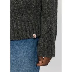 - High-Neck Sweater - Merinopullover><noscript><img width=