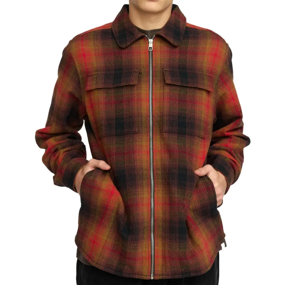 Clearance - Overshirt with Zipper - Hemd Freizeitjacken|Shirts, Hemden & Longsleeves