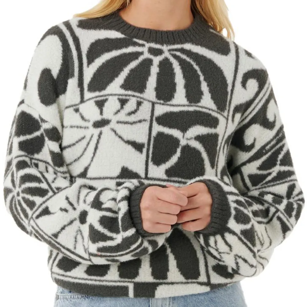 Rip Curl - Women's AOTS - TY Williams Jacquard Crew - Pullover