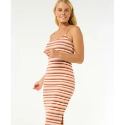 Rip Curl - Women's Bobbi Stripe Midi Dress - Kleid