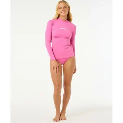 Sale - Women's Classic Surf L/S UPF Rashguard - Lycra Bademode