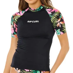 Sale - Women's Molokai S/S Floral Insert - Lycra Bademode