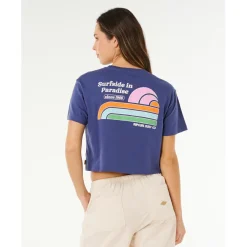 Rip Curl - Women's Surf Side Cropped Tee - T-Shirt^ Alltagsbekleidung|T-Shirts