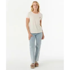 Rip Curl - Women's Swell Lines Ringer Tee - T-Shirt