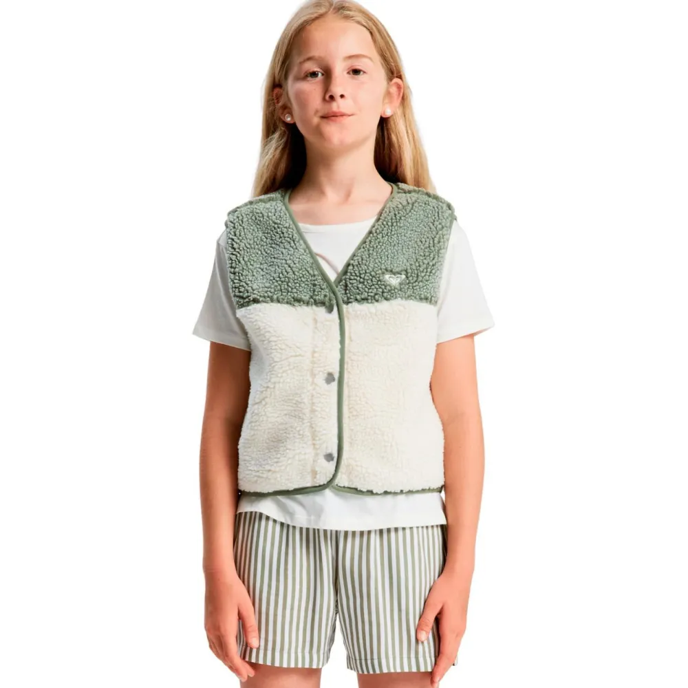 Kinder Roxy - Kid's Iconic Color Block - Fleeceweste