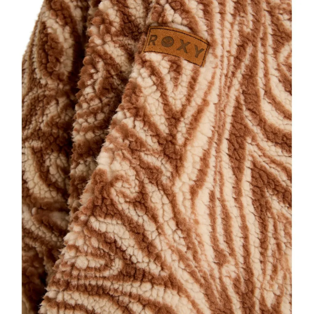 - Women's Blurry Cloud Print - Fleecejacke>Roxy Online