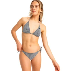 - Women's Gingham Tiki Triangle - Bikini-Top><noscript><img width=