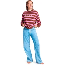 Roxy - Women's Strictly Stripes Oversized - Pullover